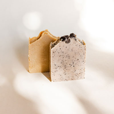 Handmade bars of soap